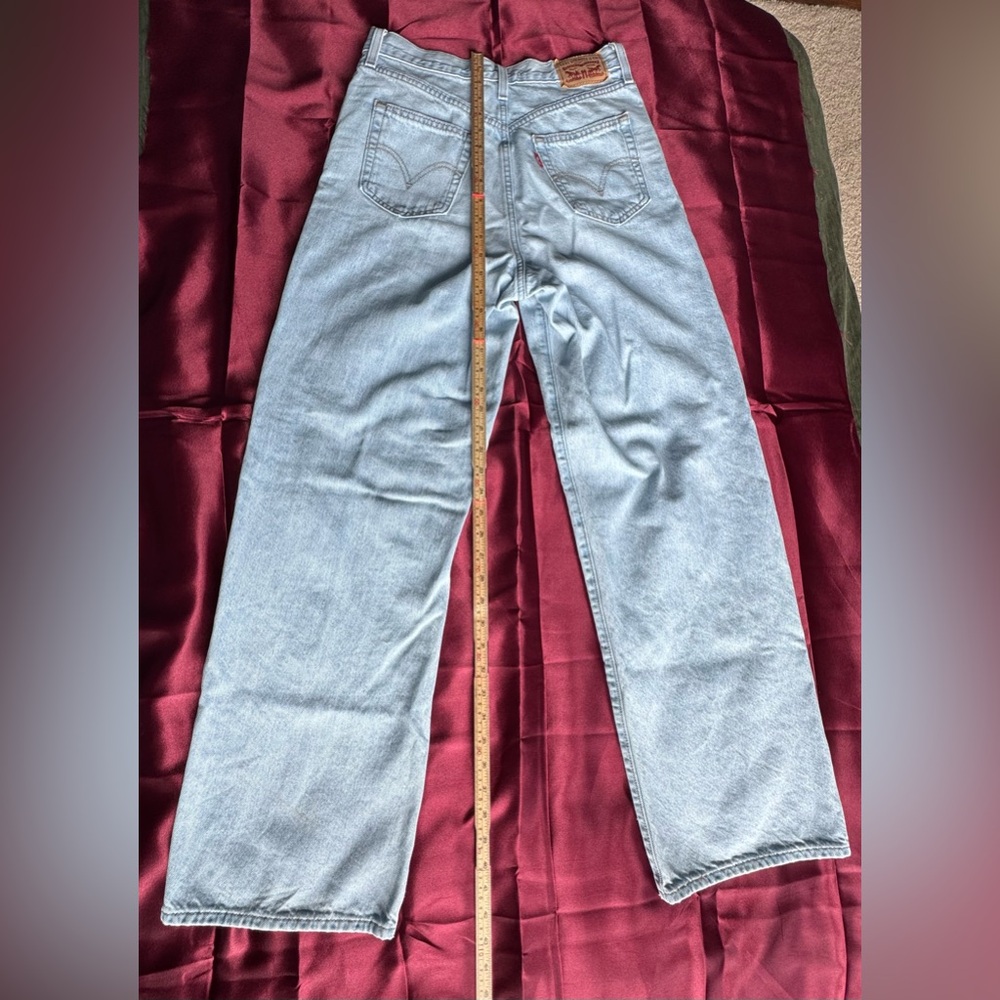 Levi's Light Blue Straight Leg Jeans